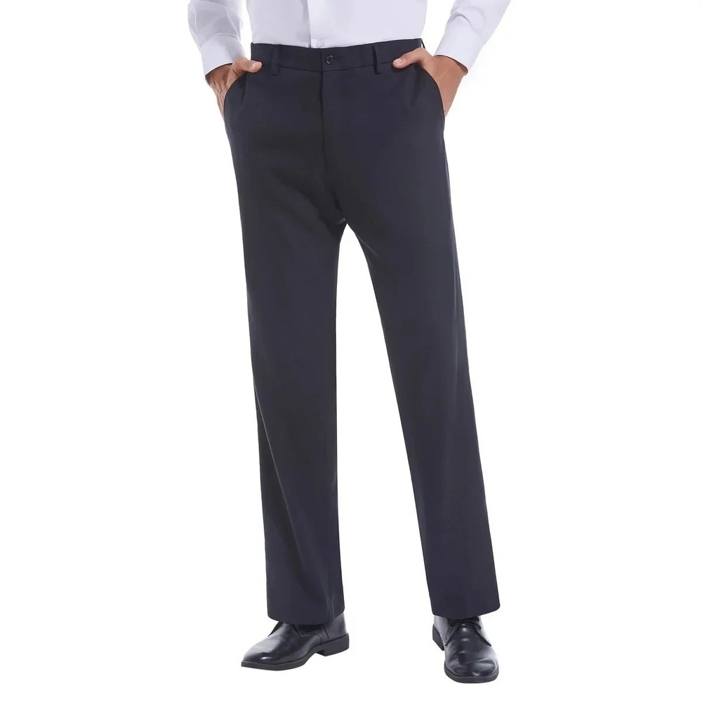 Duchamp Men's Dress Stretch Waistband Pant‎ - 36x29